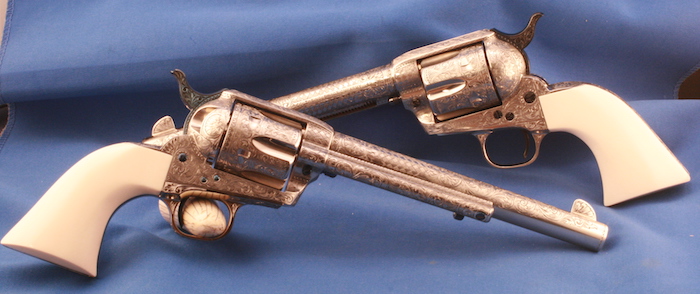 24kt Gold plated NRA Colt Peacemaker Gun Collector Coin 1873 model