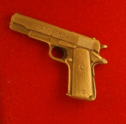 GENUINE COLT GOLD PLATED 1911 TIE TACK