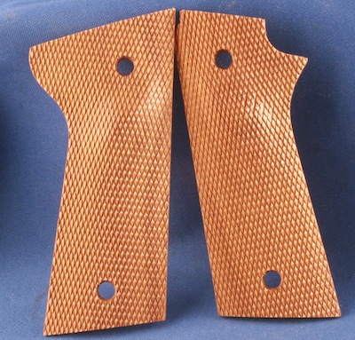 WALNUT NATIONAL MATCH TARGET STYLE GRIPS